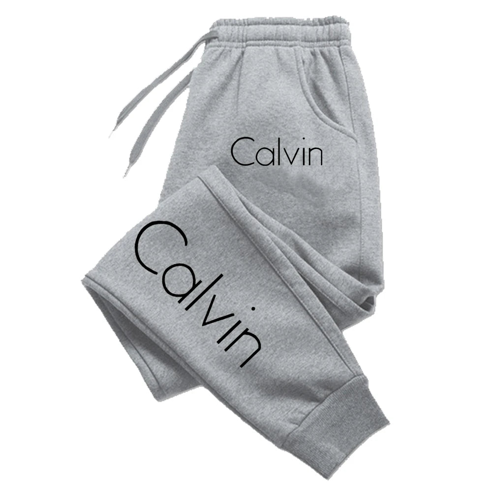 Lässige Bedruckte Sport-Laufhose Herren Damen Herbst Kordelzug Lange Hose Fitness Unifarben Sweatpants Unisex Gymwear