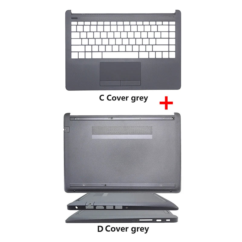 NOUVEAU Pour HP 14-CF 14-DF 14-DK 14-DP 14S-CR 14S-CF 340 G5 Ordinateur portable Coque arrière LCD Façade Lunette Repose-poignets Boîtier inférieur Clavier