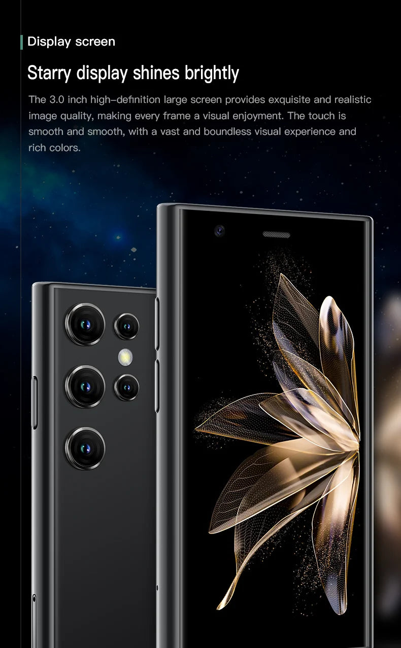 SOYES S23 Pro Mini Smartphones Android 8.1 Dual SIM 3.0'' HD 1000mAh Battery WIFI Bluetooth 3G Small Mobile Phone