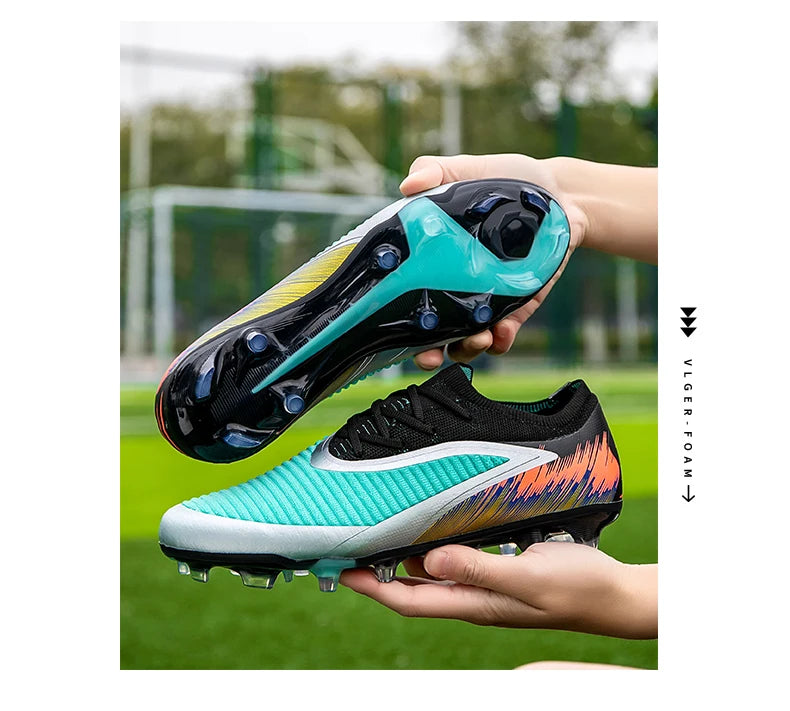 FG Herren Fußballschuhe Hochwertige Turf-Fußballschuhe für Sneaker-Training Fußballstiefel Chuteira Campo 35-45