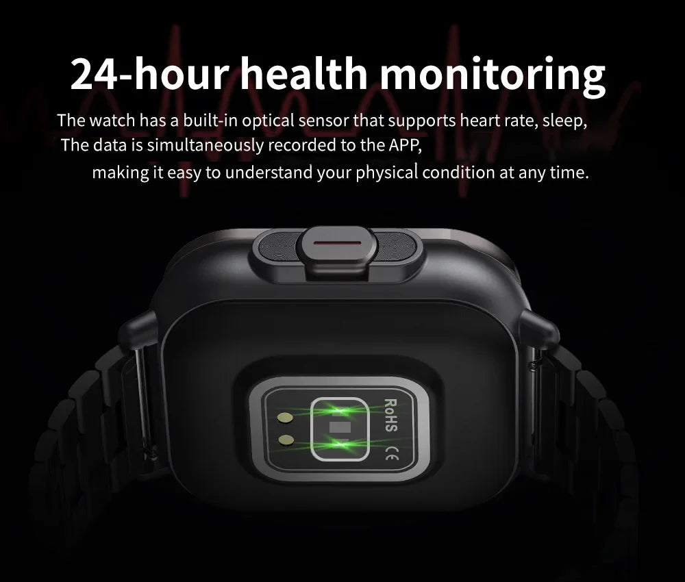 TWS Earphone Smartwatch 2.01" Headset 2-in-1 Smartwatch BT-Anruf Bluetooth Kopfhörer Uhren Herzfrequenz Sport Fitness Armband