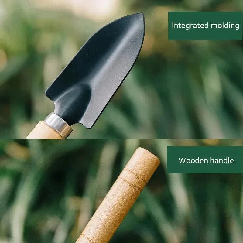 3er-Set Mini-Gartengeräte für Gartenpflanzen, Blumentopf, Kakteen, Gemüse, Graben, Jäten, Zimmerpflanzen, kleine Gartenwerkzeuge
