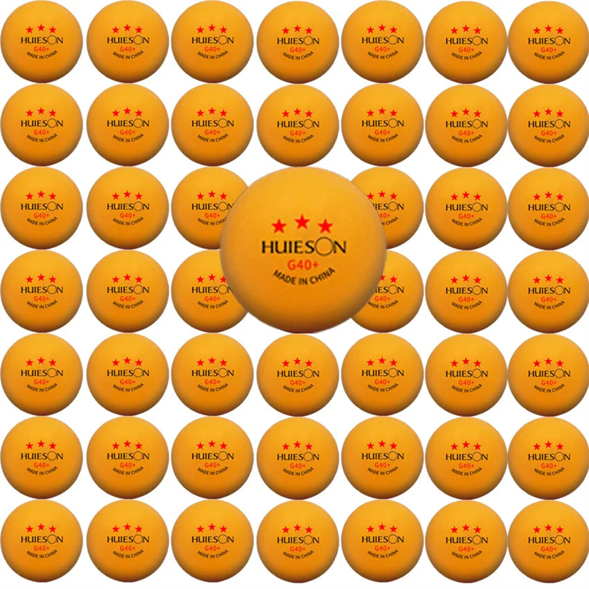 Neue Huieson 3-Sterne 20~100 STÜCK ABS 40+ Material Professionelle Tischtennisbälle TTF Tischtennis Ping-Pong-Bälle für Wettkämpfe