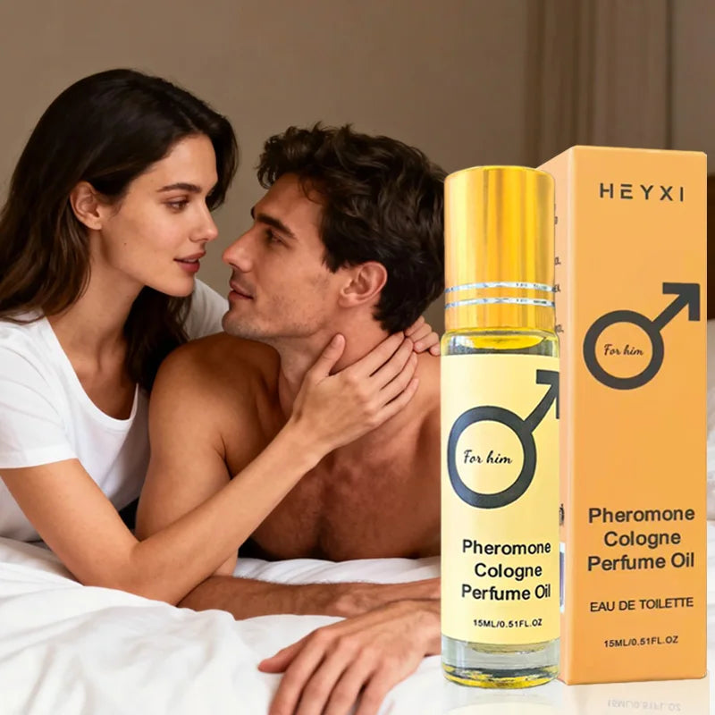 Pheromon-Kölnischwasser-Parfümöl, langanhaltender Duft für Männer und Frauen, tragbar für unterwegs, Parfüm für romantische Atmosphäre
