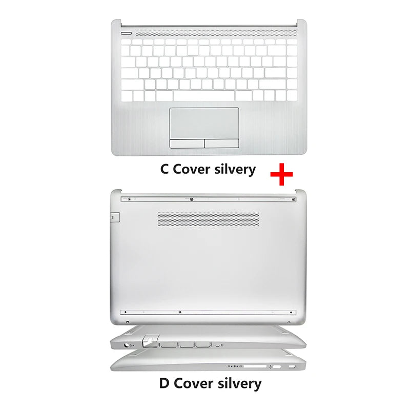 NOUVEAU Pour HP 14-CF 14-DF 14-DK 14-DP 14S-CR 14S-CF 340 G5 Ordinateur portable Coque arrière LCD Façade Lunette Repose-poignets Boîtier inférieur Clavier