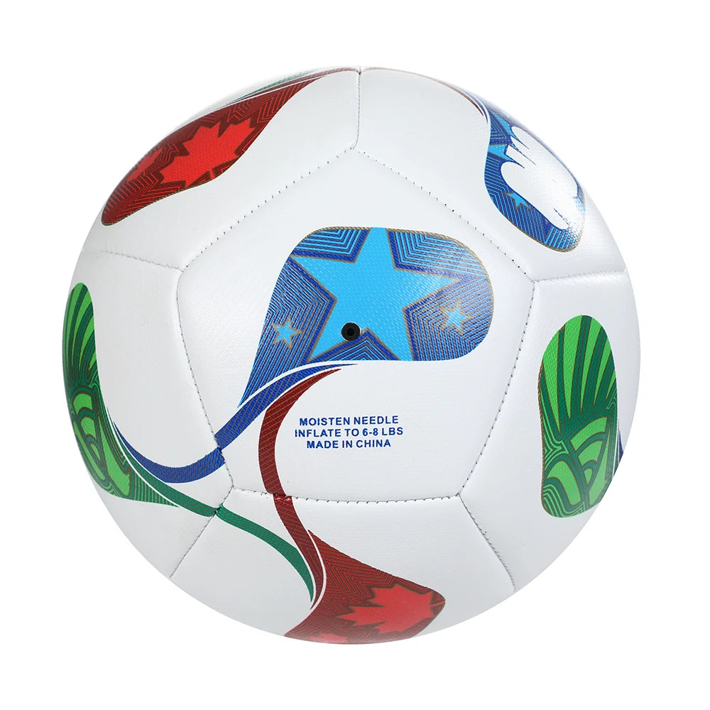 2026 Hochwertiger Fußball Offizielle Größe 5 PU-Material Nahtlos Verschleißfest Spieltraining Fußball Futbol Voetbal Bola