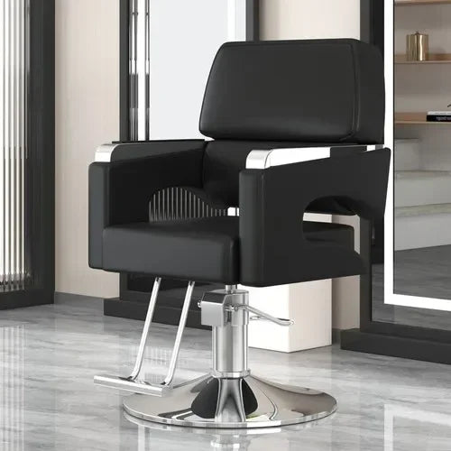 Chaise de Salon de Luxe Lifter, Protecteur en Métal, Dossier, Chaise de Barbier Pivotante, Fauteuil Confortable Nordique, Cadeira De Cabeleireiro, Mobilier de Salon