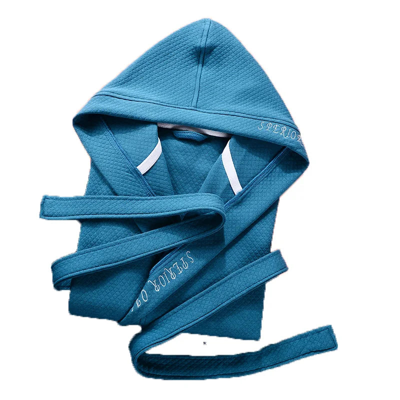 Herren Morgenmantel Baumwolle Bademantel dicker Frottierfleece Winter Herbst warm Loungewear Schlafanzug Pyjama Herren Homewear Herren Schlafbekleidung