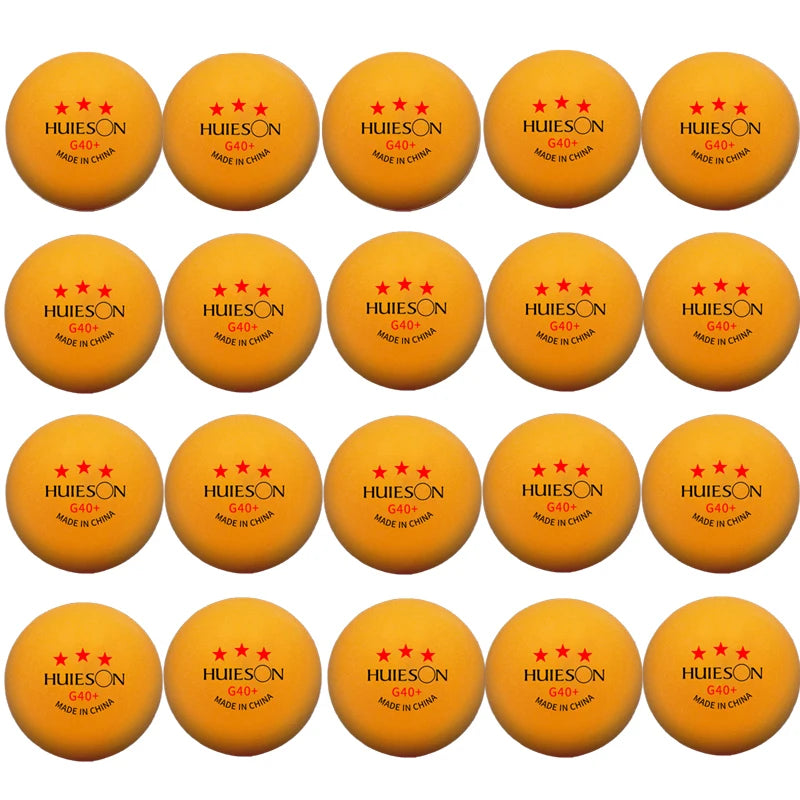 Neue Huieson 3-Sterne 20~100 STÜCK ABS 40+ Material Professionelle Tischtennisbälle TTF Tischtennis Ping-Pong-Bälle für Wettkämpfe
