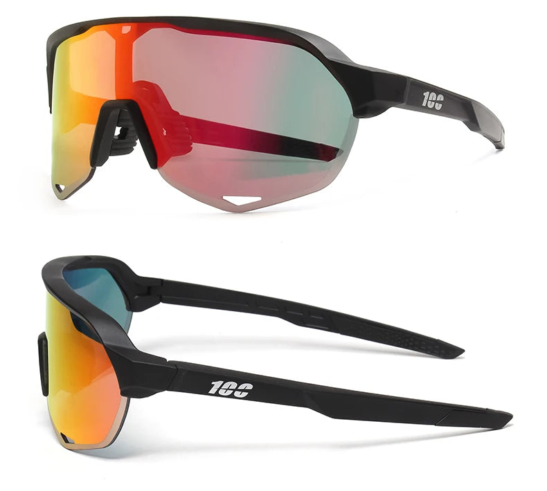 100 Cycling Glasses Outdoor Sports Sunglasses Men MTB Cycling Sunglasses Women Road Bike Goggles UV400 Bicycle Eyewear