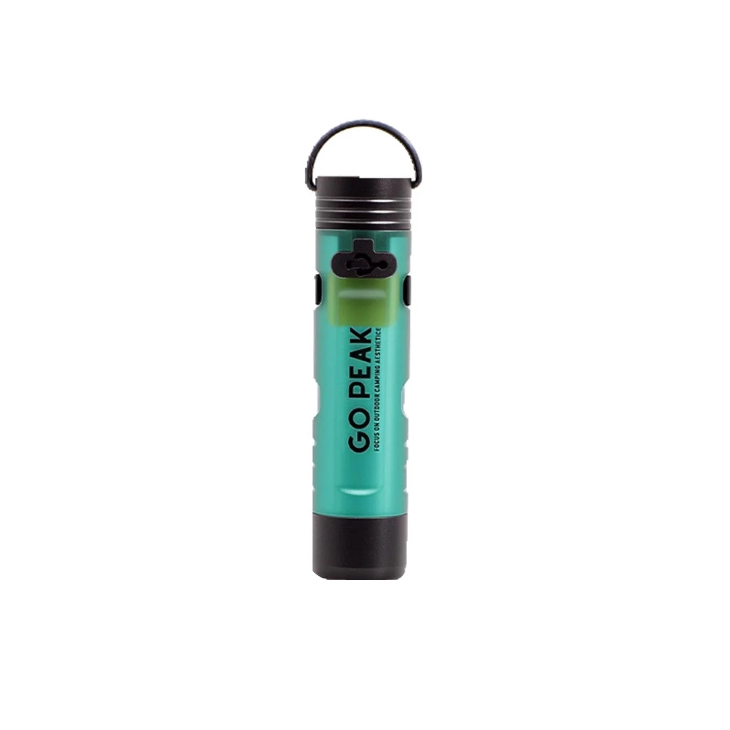 GO PEAK Starke, leichte Mini-Taschenlampe, lange Akkulaufzeit, Kappen-Schlüssel-Clip-Licht, wiederaufladbare magnetische Haken-LED-Nacht-Taschenlampe