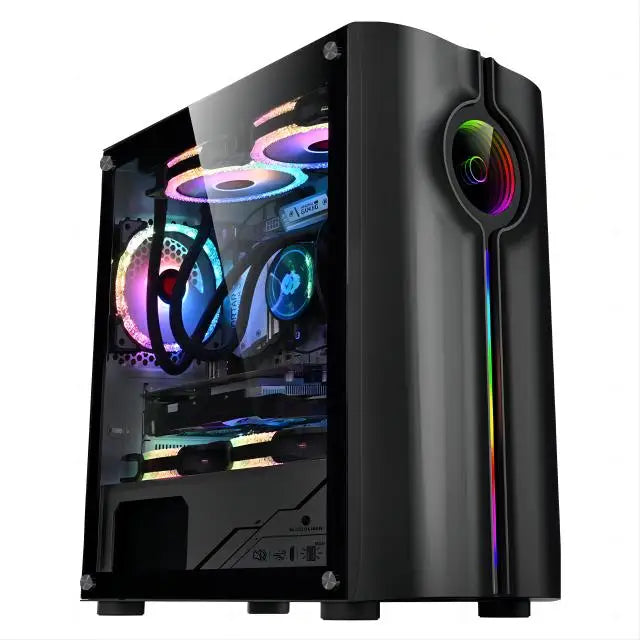 AOTESIER 5 9400 F RX580 PC Gamer Complet Pas Cher, Ensemble d'équipement Informatique Personnalisé, Ordinateurs de Bureau Préassemblés, Vente en Gros, Assemblage PC Gamer de Bureau