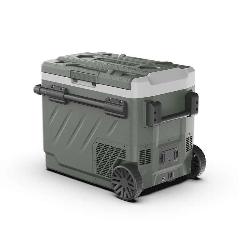 Réfrigérateur/congélateur portable à compresseur Elite 40L 50L 60L pour voiture 12/24V DC 100-240V AC Mini réfrigérateur pour camping, barbecue, ultime