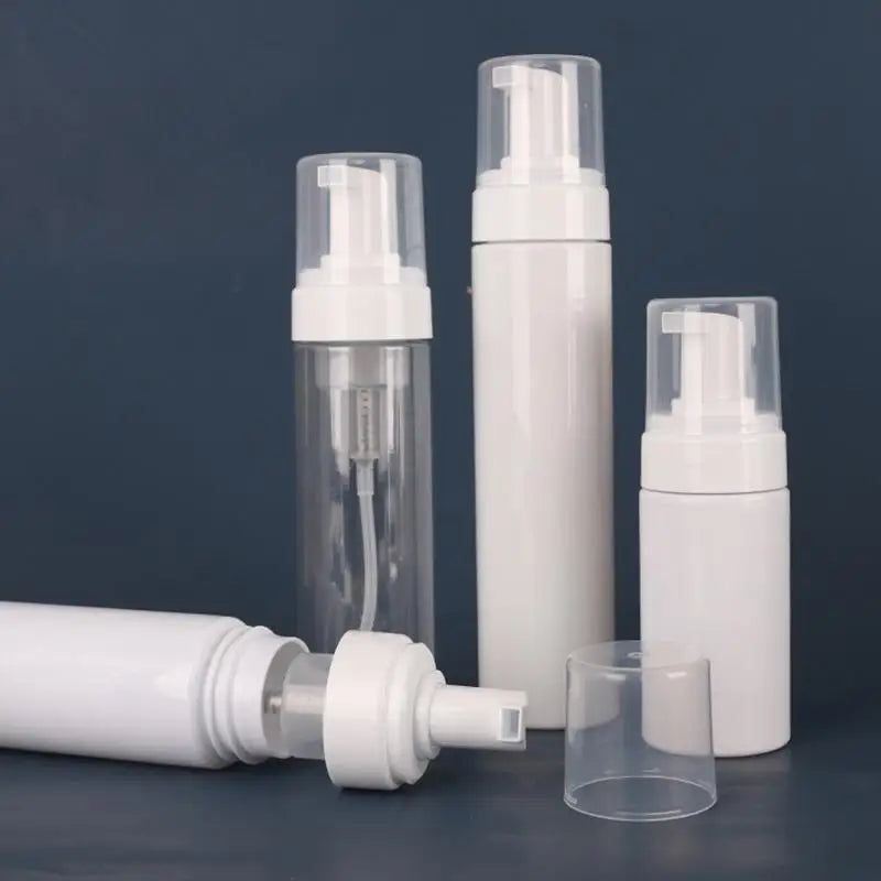 100/120/150/200/250ml Lotion Foam Pump Bottle Dispenser Empty Refillable For Hand Soap Shampoo Cleanser Container Potable Travel