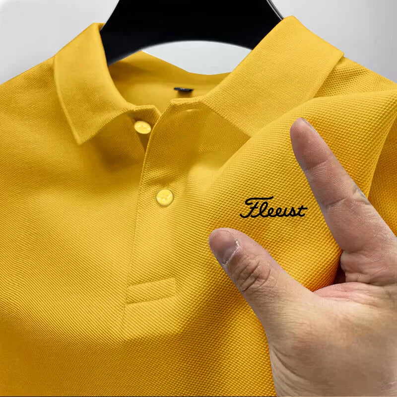 Herren Freizeit Polohemd Kurzarm, Oberteil bedruckt mit Street Letters, Hohe Qualität, Business, Sommer, Neu, S-4XL, 2026