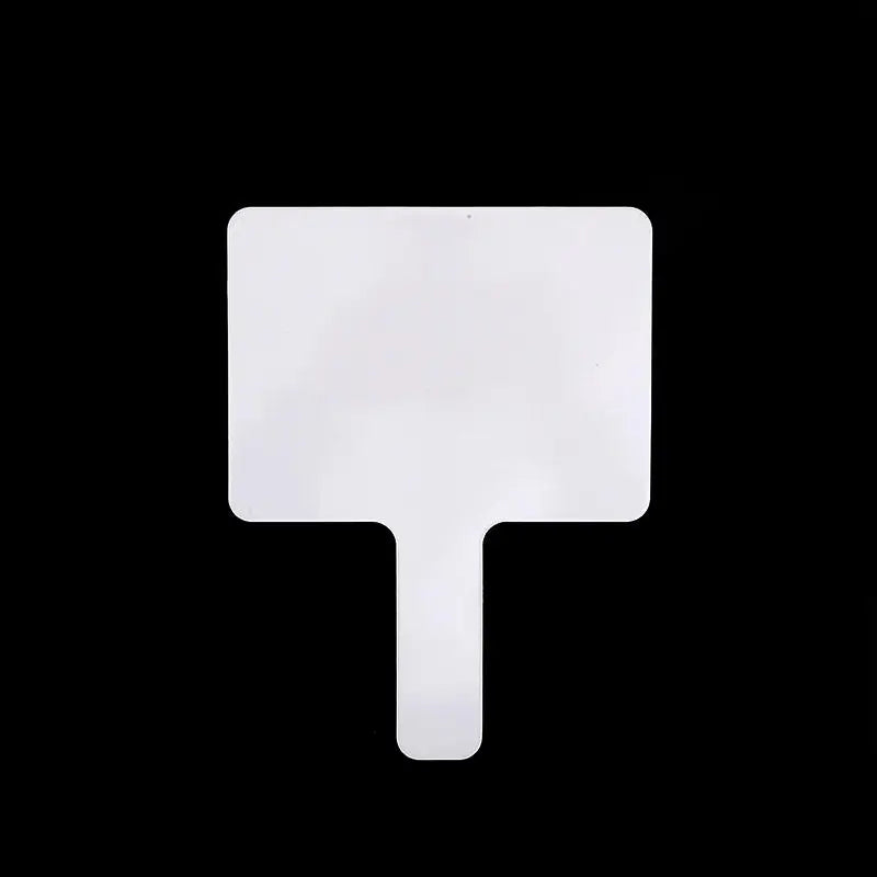 10/30PCS Answer Board Handheld Student Kids Whiteboards White Double Sided Small Game Props Melamine Reusable Whiteboard Child