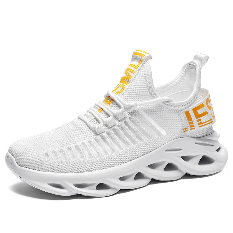 Atmungsaktive Freizeit-Sportschuhe für Frühling und Sommer, leichte, flache Lauf-Slipper für Damen und Herren