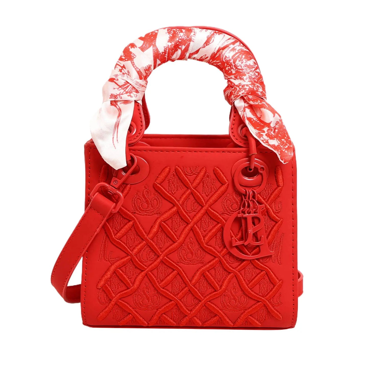 Sac Princesse Diana brodé à la main Guofeng Heavy Industry pour femmes, Sac bandoulière de luxe léger haut de gamme, Nouveau style 2025