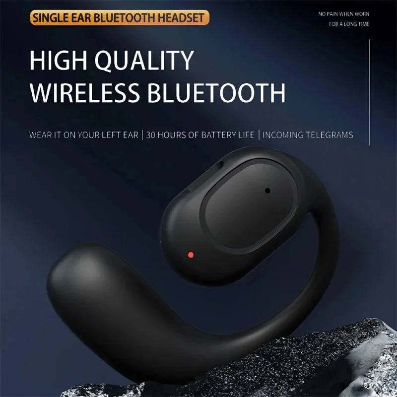 Kabellose Kopfhörer Bluetooth-Headset mit Mikrofon Knochenleitung Freisprech-Kopfhörer mit Geräuschunterdrückung zum Autofahren Audifonos