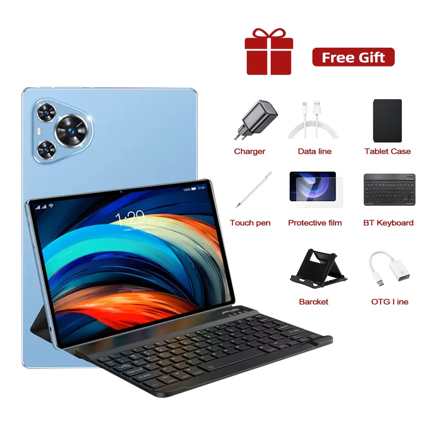 2026 Original Pad 16 Pro Tablet Android 15 22GB 2TB Snapdragon 8 Gen 2 Global Version Tablet 5G Dual SIM Google Play Tablets PC
