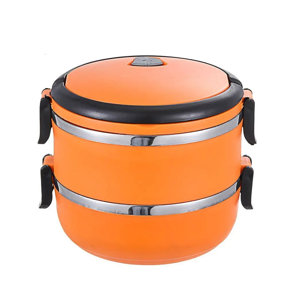 Warmhaltebehälter aus Edelstahl, Lunchbox, Thermoskanne, vakuumisoliert, Reise
