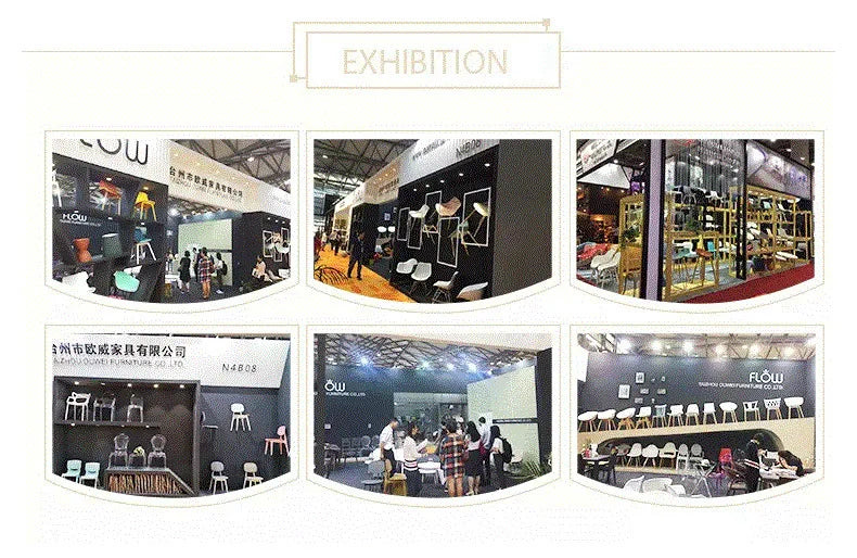 Nordic Transparent Eames Plastic Dining Bar Chair for Cafe Negotiation Simple Wholesale Seating