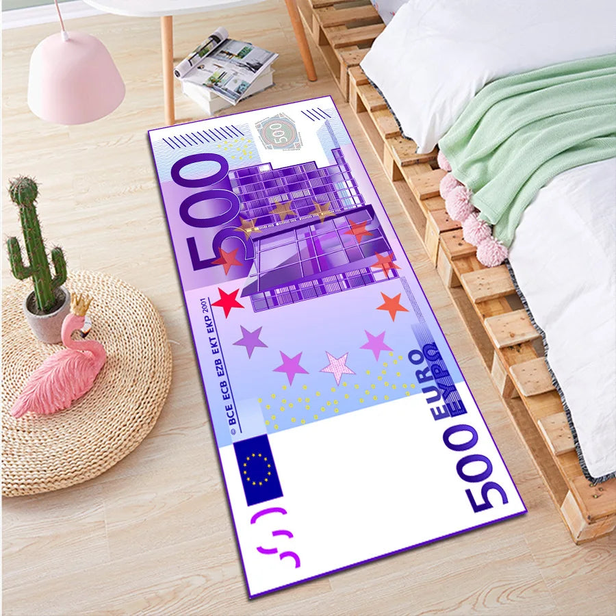 VIKAMA Kreativer langer Schlafzimmer-Bettteppich, Wohnzimmer, rechteckiger Eingangsbereich, Korridor, Erkerfenster, rutschfeste Fußmatte