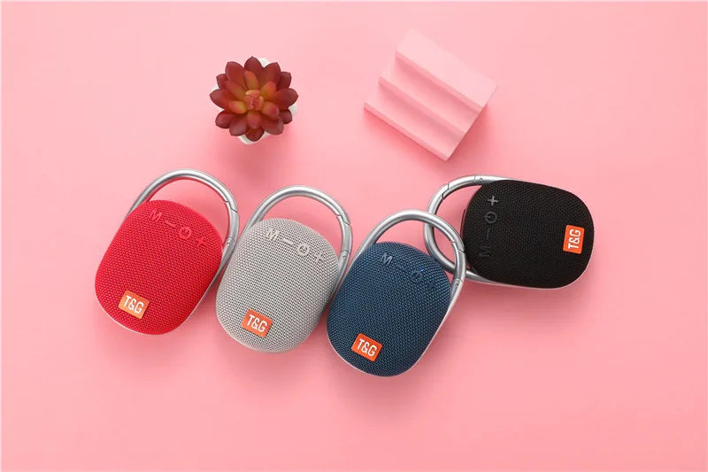 Mini enceinte Bluetooth portable, boîte à musique sans fil, petit caisson de basses, basse, PC, TV, radio FM, étanche, Caixa De Som Mp3