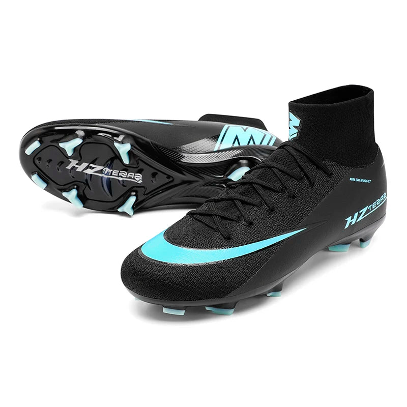 Neue hochwertige Herren Fußballschuhe TF/FG Trainingsfußballschuhe Ultraleichte rutschfeste Turf-Fußballschuhe Chuteira Campo