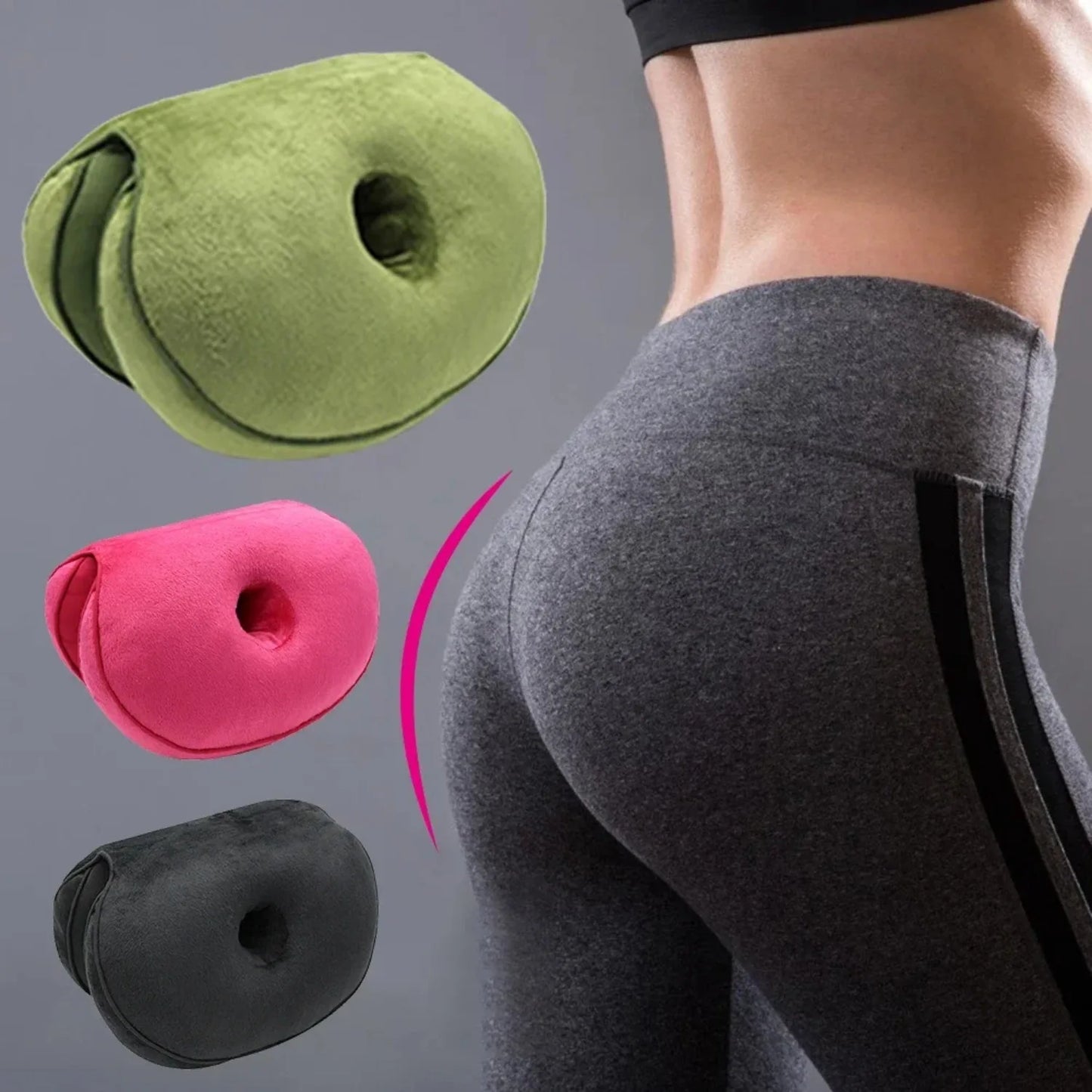 Orthopedic Cushion Pelvis Pillow Lift Hips Up Seat Cushion Pressure Relief Ass Cushion Tailbone Coccyx Orthopedic Medical Seat
