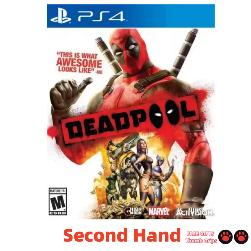 Second Hand PS4 Game CD Dead Pool Sony Playstatio4 Playstation4 Game Card SONY Ps4 Games Dead Pool
