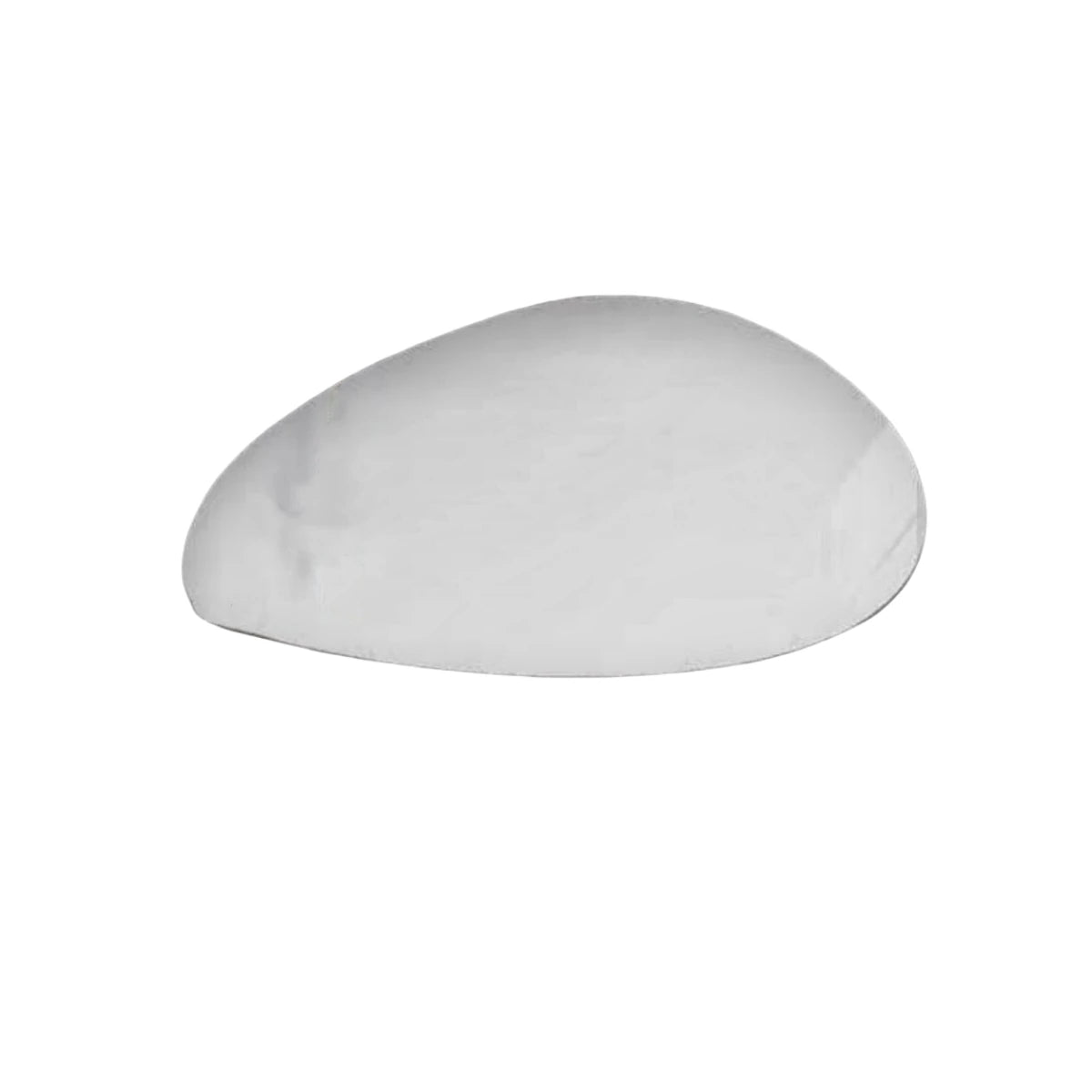1 miroir en acrylique irrégulier pour salle de bain, 40 cm, incassable, en forme de nuage, autocollant mural, miroir de coiffeuse, chambre à coucher, salon, décoration