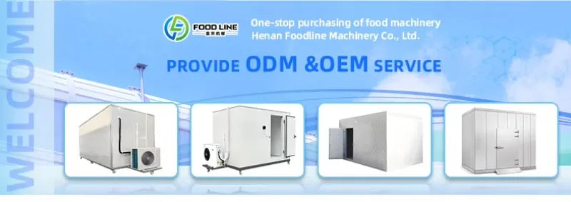Factory Price Commercial Cold Room Quick Freezer Container Freezer 20Ft Cold Room