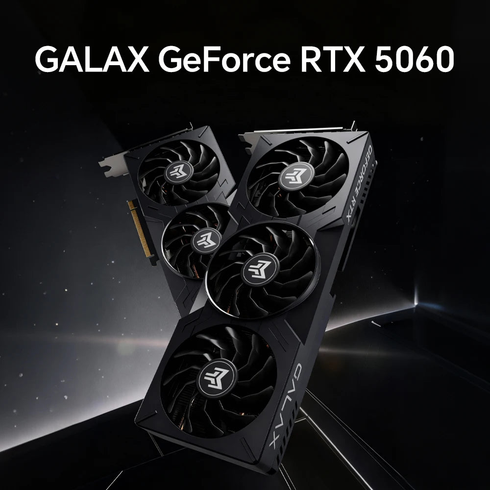 RSION Gaming PC AMD R5 5600 CPU RTX5060 32G RAM 1TB SSD Desktop Game Computer Sea View Room Assembled PC Gamer Full