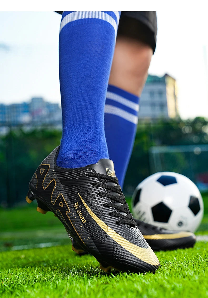 Hochwertige Herren Fußballschuhe Society Ultraleichte Turf Fußballschuhe Kinder Sneakers Trainingsfußballschuhe Chuteira Campo 32-46