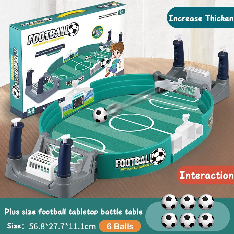 Fußballtisch für Familienfeier, Fußball-Brettspiel, interaktives Desktop-Fußballspielzeug, Geschenk für Kinder Jungen, Sport, Outdoor, tragbares Spiel