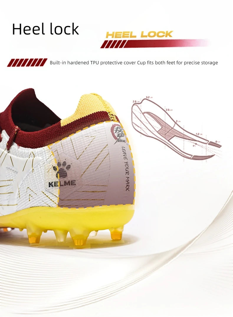 Chaussures de football KELME pour adultes, crampons courts Disease Electric 3.0 pour hommes, chaussures de football pour enfants MG, chaussures d'entraînement de match professionnelles