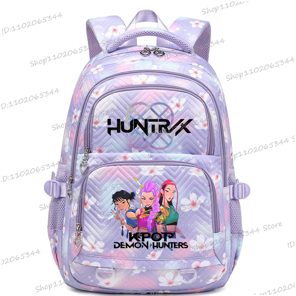 Cute Cartoon Backpack Anime Cartoon Student Teenage Children Girl Boy Schoolbag Anime Men Women Waterproof Laptop Bookbag