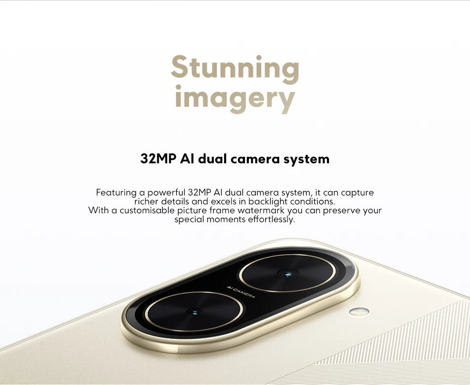 Global Version POCO C71 UNISOC T7250 Processor Immersive 6.88" Display 32MP Al Dual Camera 15W Charging 5200mAh Battery