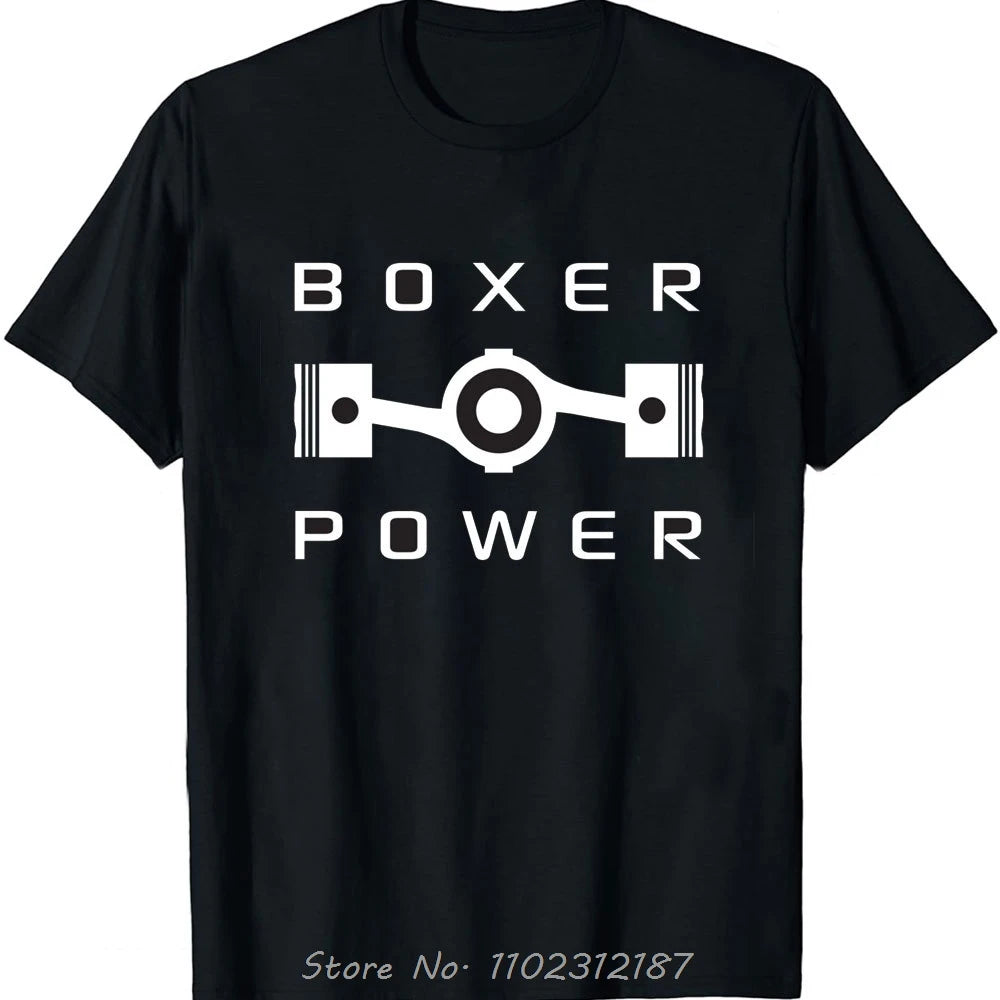 T-shirt décontracté en coton pour homme, motif moteur Boxer R1200gs 1200 Gs R Adventure R1200rt Rt R R1200r, hauts de fitness à col rond