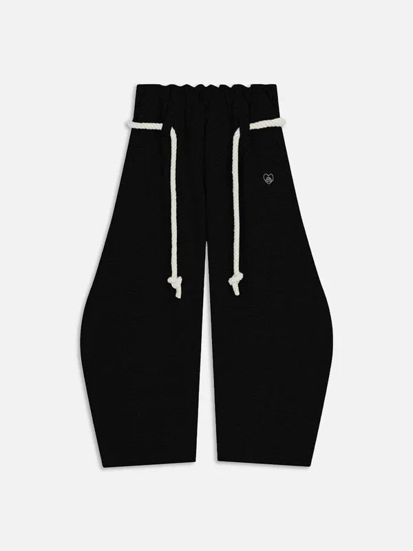 2025 Neue weite Knife Pants, fließend, Street Dance, American Hip Hop, Herbst/Winter Design, Damen locker geschnittene Freizeit-Sporthose