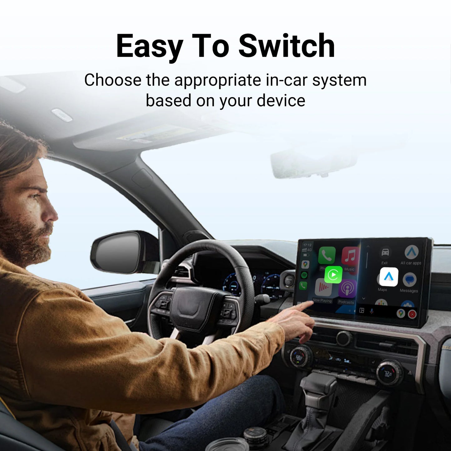 Ottocast Car TV Mate Pro Max Wireless CarPlay Android Auto Adapter für Fire Google TV Stick Konverter für OEM Wired CarPlay Car