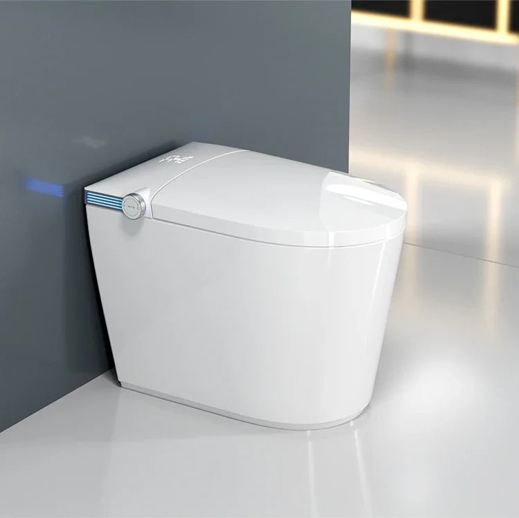 Smart Toilet, Inodoros Inteligente Ferngesteuertes automatisches WC mit elektrischer Spülung, Bidet, einteiliges intelligentes Becken