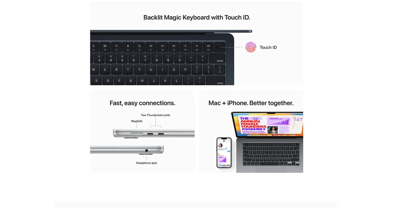 2022 MacBook Pro M2 chip 13Inch Touch Bar,Touch ID 8-core CPU and 10-core GPU 256G/512G/1TB 8G/16G/24G RAM.