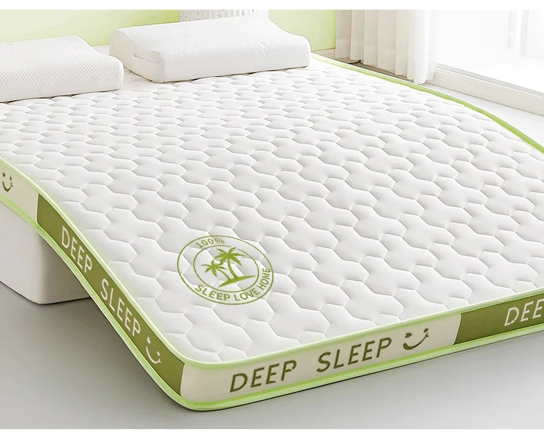 Nouveau matelas en latex à mémoire de forme 6/10 cm, tapis de tatami en éponge de haute qualité, matelas double, King, Queen Size, produit de lit épais et chaud