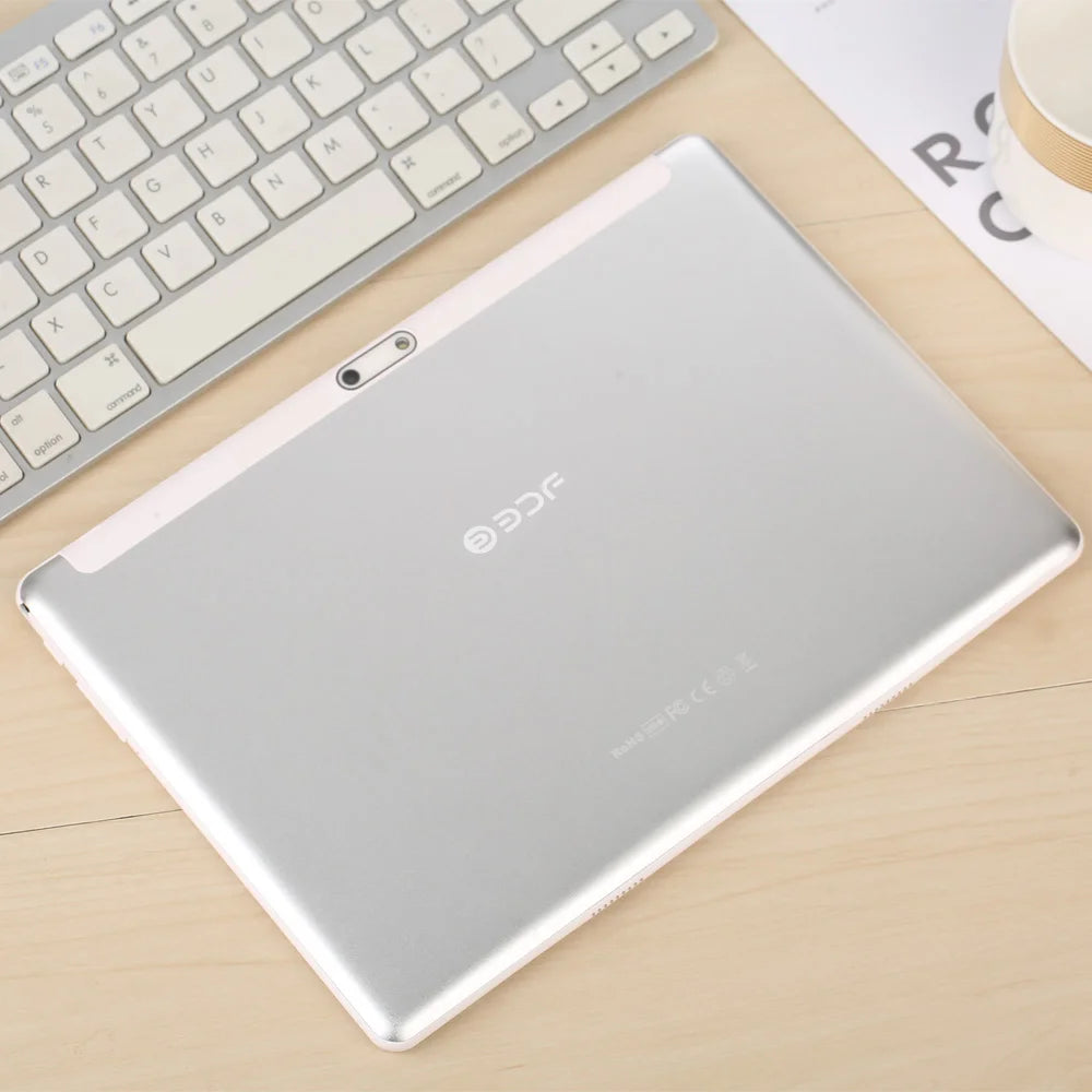 Tablette PC 10,1 Pouces Octa Core Version Globale 4Go RAM 64Go ROM Google Play Double Appareil Photo Double SIM Appel Téléphonique Bluetooth Wifi