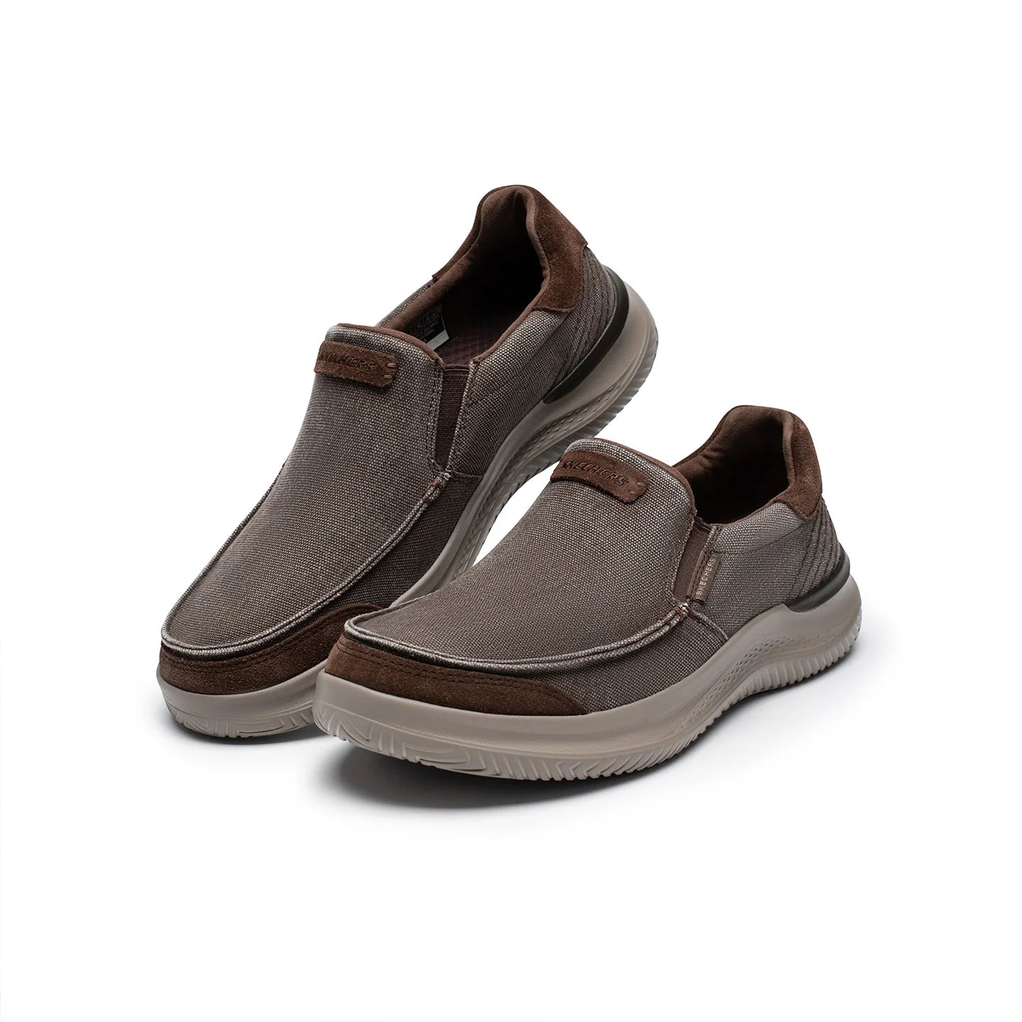 Skechers Original Herrenschuhe Atmungsaktiv Bequem Leger Business Slipper Walking Loafers Klassische Büro-Fahr-Arbeitsschuhe