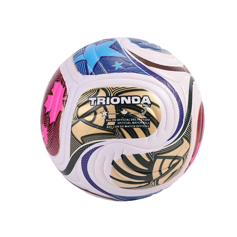 2026 Hochwertiger Fußball Offizielle Größe 5 PU-Material Nahtlos Verschleißfest Spieltraining Fußball Futbol Voetbal Bola
