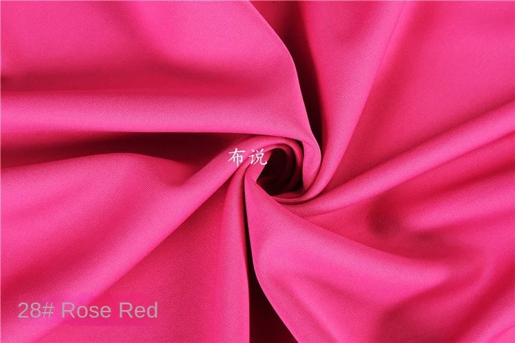 Space Cotton Fabric Thin Clothing Designer Four Sided Elastic Wholesale Cloth Diy Sewing Polyester Spandex Material