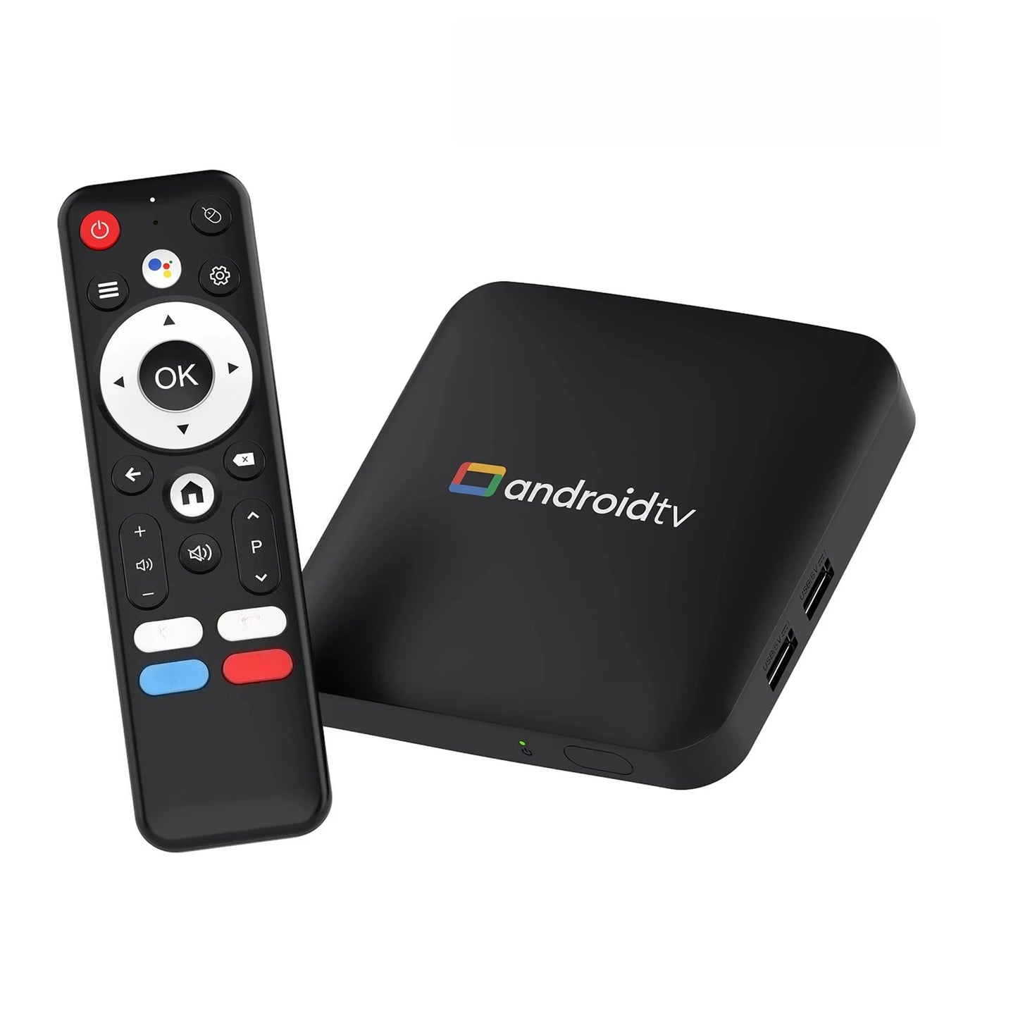 Boîtier TV Androidtv 14.0 2026 H96 MAX Amlogic S905L3 avec décodeur vidéo 4K, Wi-Fi 2.4G/5G, BT4.0, Google Voice Assistant et IPTV